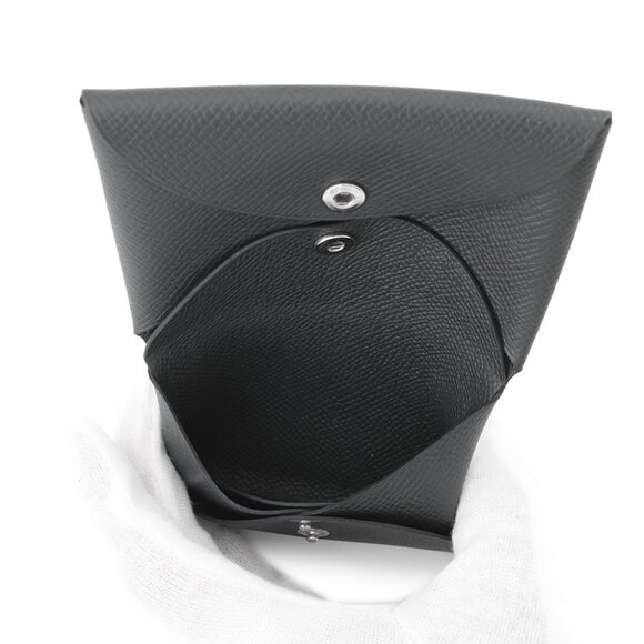 HERMES Calvi Duo Epsom Vert Mangrove - Picture 5 of 5